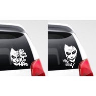 Cutting sticker face sticker Joker
