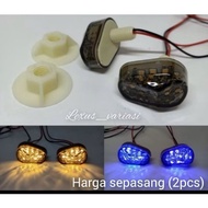 D90 mini turn signal lamp, D90 oval turn signal lamp, D90 mini oval turn signal lamp, D90 fairing, o