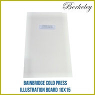 ◕ ➮ ⊕ ART HUB - BAINBRIDGE Cold Press Illustration Board (15 x 20 / 10 x 15 inches) Berkeley