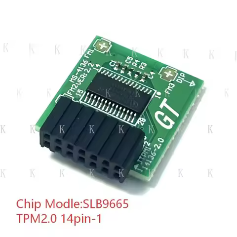 C FOR TPM2.0 14pin-1Module Trusted Platform LPC LPC for MSI MS-4136 A320M-A PRO MAX US