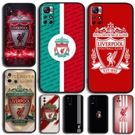 Multiple designs of TPU black phone cases liverpool football club(DMB9) for Redmi K20 K40 K60 K70 Pr