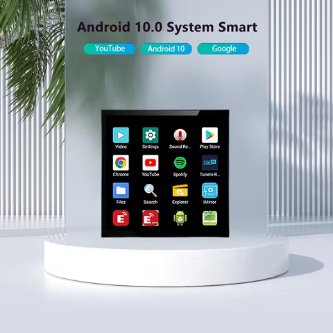4-inch Android power amplifier, Android Bluetooth wall power amplifier, Google Play YouTube player