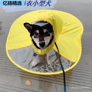 Q🍅Dog Raincoat Small Dog Four-Legged Waterproof All-Inclusive Golden Retriever Jarre Aero Bull Pug Labrador Outdoor Supp