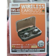 REMAX TWS Earbuds Wireless Earbuds TWS Earbuds TWS Wireless Earbuds Power bank TWS-43 Earbuds Blueto