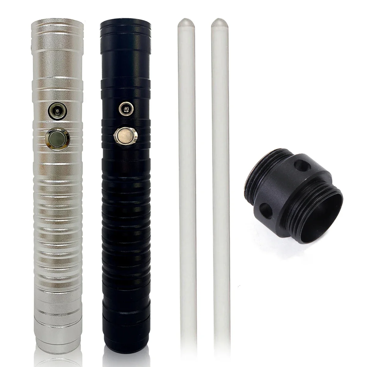 Hai Lưỡi Rgb Led Laser Thanh Kiếm Lightsaber Với Hiệu Ứng Âm Thanh Hai Trong Một Có Thể Chuyển Đổi 7