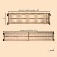 CMinYP 2Pcs Adjustable Drawer Divider Organiser DIY Room Kitchen Storage Separators