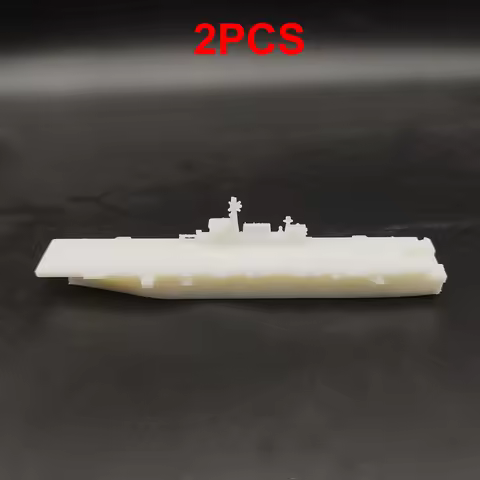 2PCS Resin Model Type 075 Landing Helicopter Dock Hainan Ship 1/2000 1/1500 Scale Uncolored Miniatur