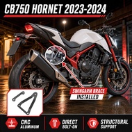 Fit For Honda CB750 Hornet 2023 2024 Motorcycle Accessories Muffler Support Exhaust Fixing Exhaust H