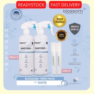 【SET- FRE PENSPRAY 15ML】Blossom+ Twin Pack Sanitizer Spray Non-Alcohol Sanitizer Pen Hand Sanitizer Sanitiser无酒精消毒液消毒喷雾