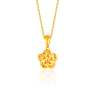 SK Jewellery SK 916 Pinwheel Bloom Gold Pendant