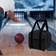 [Dolity2] Bowling Ball Bag Bowling Handbag Case with Handle Easy Carrying Single Bowling