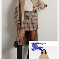 BURBERRY英國蜜色斗篷袖風衣UK2