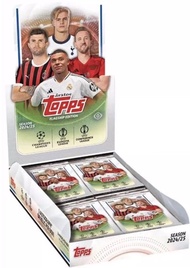 24-25 歐戰UCC Hobby原箱現貨 2024/25 Topps UCC UEFA Club Competitions Soccer Hobby 12 Box