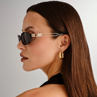 แว่นตากันแดด LE SPECS รุ่น LUNITA สี BLACK