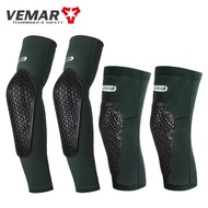 VEMAR Motorcycle Riding Summer Elbow Pads Quick Drying Knee Support Ice Sleeve Motocross Mtb BMX ATV Bike Rider Protection Gear Knee Shin Protection