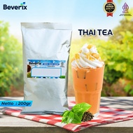 Thai tea Drink Powder Premium Thai tea Beverix Powder Drink 200 gram Pack