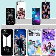 iPhone 14 14 Pro Max 14 plus 15 15 Pro Max 15 plus A6 BTS Soft black phone case