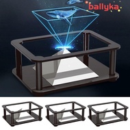BALLYKA  Holographic Display Stand, Toys Creative Pyramid Hologram Projector, Durable Plastic Hologr