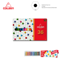【COLLEEN】775 Color Pencil Hexagon 12 TO 72 Colors COL-775