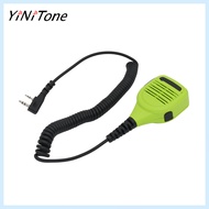 PMMN4013A 2Pin K plug Handheld Speaker Mic PTT For Walkie Talkie Baofeng UV-5R BF-888S