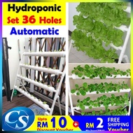Automatic Hydroponic Set 36 Holes Vegetable Watering Hidroponik Hydroponics System Water Pump Balcon