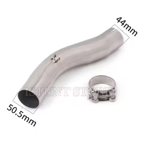 Slip On For SUZUKI GSX-R600 GSX-R750 K8 K9 K10 2008 2009 2010 Motorcycle Exhaust Modify Muffler Mid 