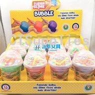 READY STOCK Unicorn Slime Crystal Mud Plasticine Clay Beverage Bottled Rainbow Straw Blow Bubble Jelly Kid Children Gift