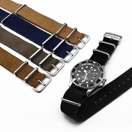 High Quality Soft Suede Leather Watch Strap 20mm 22mm Watchbands Genuine Leather Belt Bracelet Watch Accessories