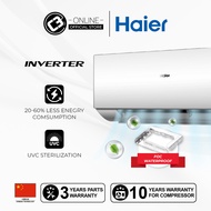 (Klang Valley) Haier Aircond 1.0HP,1.5HP,2.0HP2.5HP (HSU-VQA22)Inverter Air Conditioner