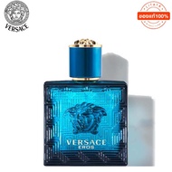 Versace Eros Homme EDT 100ml เวอซาเช่ น้ำหอมสำหรับผู้ชาย/versace น้ําหอมแท้/น้ําหอม(น้ำหอมกลิ่นสะอาดสดชื่นสง่างามและเซ็ก As the Picture One