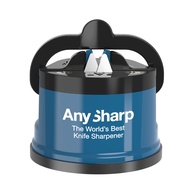 AnySharp Knife Sharpener w/ Safety Feature (BLUE)