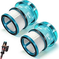 2 Pack HEPA Filter Replacement Part for Dyson V16 Piston Animal, Filter Parts Vacuum Accessory for D