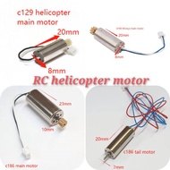 helicopter main and tail motor for wltoys xk 100 /K127/C129/ C186