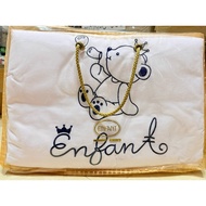 Enfant Gold Cotton Pink Blanket New Work In The Shop 36*40 Inches (91*101 Cm)