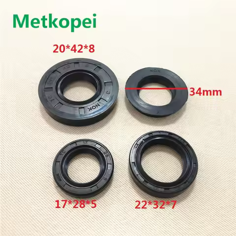 Engine Oil Seal Set for Scooter Minarelli JOG50 3KJ 1E40QMB Keeway Hurricane Focus F-act Matrix Vent