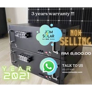 Industrial grade 100AH 48V LiFePO4 Battery Pack - Ready to use - Easy Plug & Play - Up to 3600 Cycle