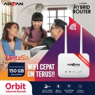 Telkomsel Orbit Advan Cpe Router Start Modem 4G Wifi Garansi Resmi - FREE 150GB