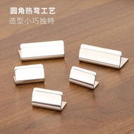 Stainless Steel Label Holder Note Holder Card Holder Postcard Display Stand Business Card Holder Pho