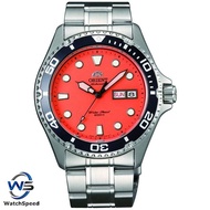 Orient Ray Raven II Automatic Orange Dial Mens Watch FAA02006M9