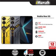 Nubia Neo 5G Gaming Phone [256GB ROM | 18GB RAM | 120Hz Refresh Rate] - 1 Year Nubia Warranty