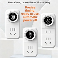 EV Timer Outlet with Auto Shut Off – 250V, Anti-Overcharge, Countdown Controller for Safe Battery Ch