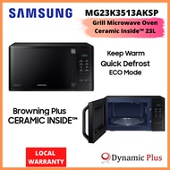 Samsung MS23K3513AK/SP Solo Microwave Oven Ceramic Inside 23L