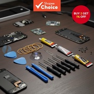 B7000 E8000 T7000 Extra Strong Glue Set 3ml-110ml with 11pcs DIY Tools for Phone Decals  Set Gam Kua