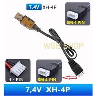 SM XH 4P 7.4volt Charger 4 pin Charger Rambo Krissvector Battery Charger