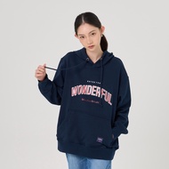 [ERSS] Women's Long-Sleeved Top Hooded Top Hooded T Large Pocket Loose Printing American Beautiful W