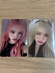 Ive minive popup滿額卡 ive empathy 栗 liz 小卡