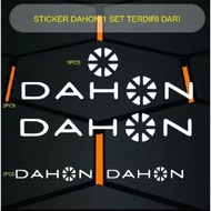 DAHON folding bike Cutting sticker 1 Set as per picture