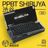 PRESS PLAY SHIBUYA PBT KEYCAPS JAPANESE ROOT 120 SET CHERRY PROFILE