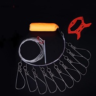 Fish Stringer System Easy To Use Heavy-duty Construction For Fishing Trips