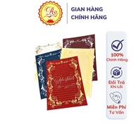 Printed paper with Mr. Anh's sharpie pen, set of 3 sheets for writing letters and writing creative c